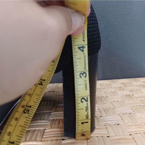 Charles by Charles David Sock Bootie Chunky Heel Black Size 10M - Picture 4 of 6